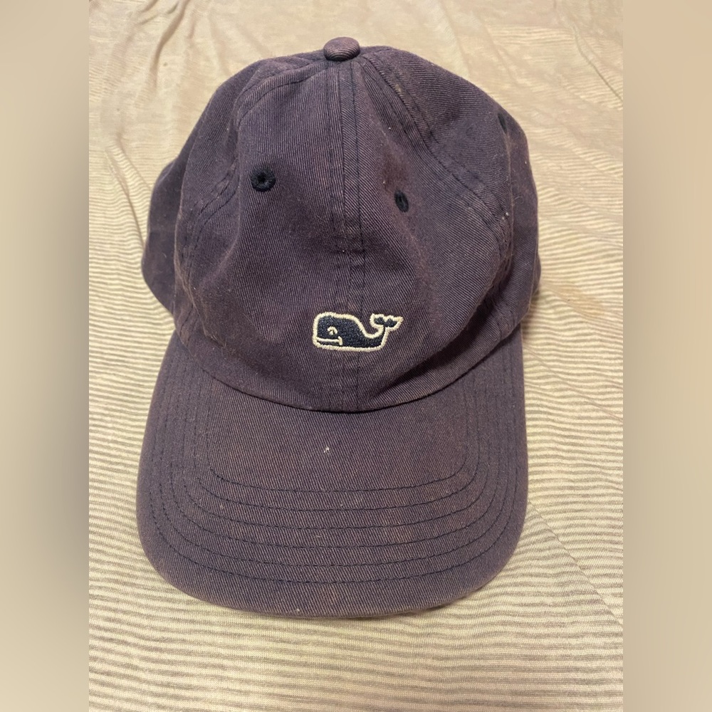 Navy Vineyard Vines Baseball Hat